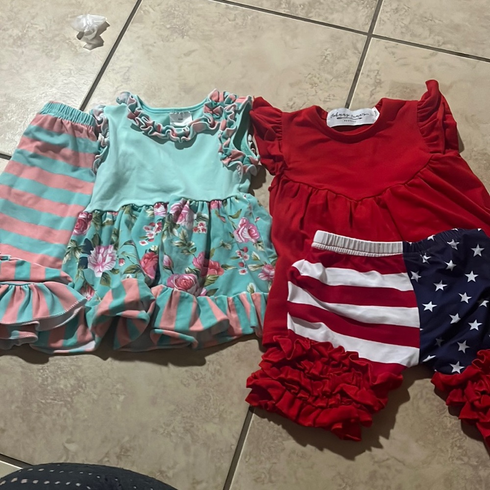 12 Month baby girl outfits